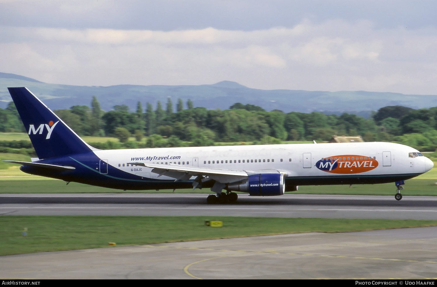 Aircraft Photo of G-DAJC | Boeing 767-31K/ER | MyTravel Airways | AirHistory.net #566025