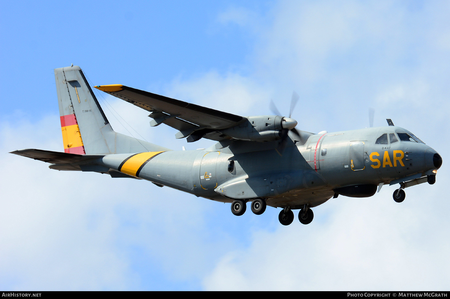 Aircraft Photo of T19B-15 / T.19B-15 | CASA/IPTN CN235M-100 | Spain - Air Force | AirHistory.net #566064