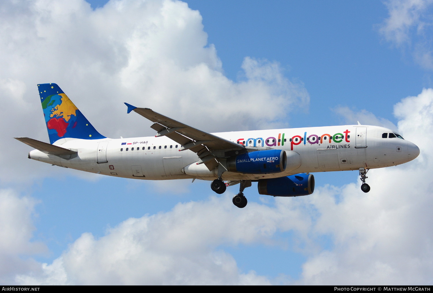 Aircraft Photo of SP-HAG | Airbus A320-232 | Small Planet Airlines | AirHistory.net #566070