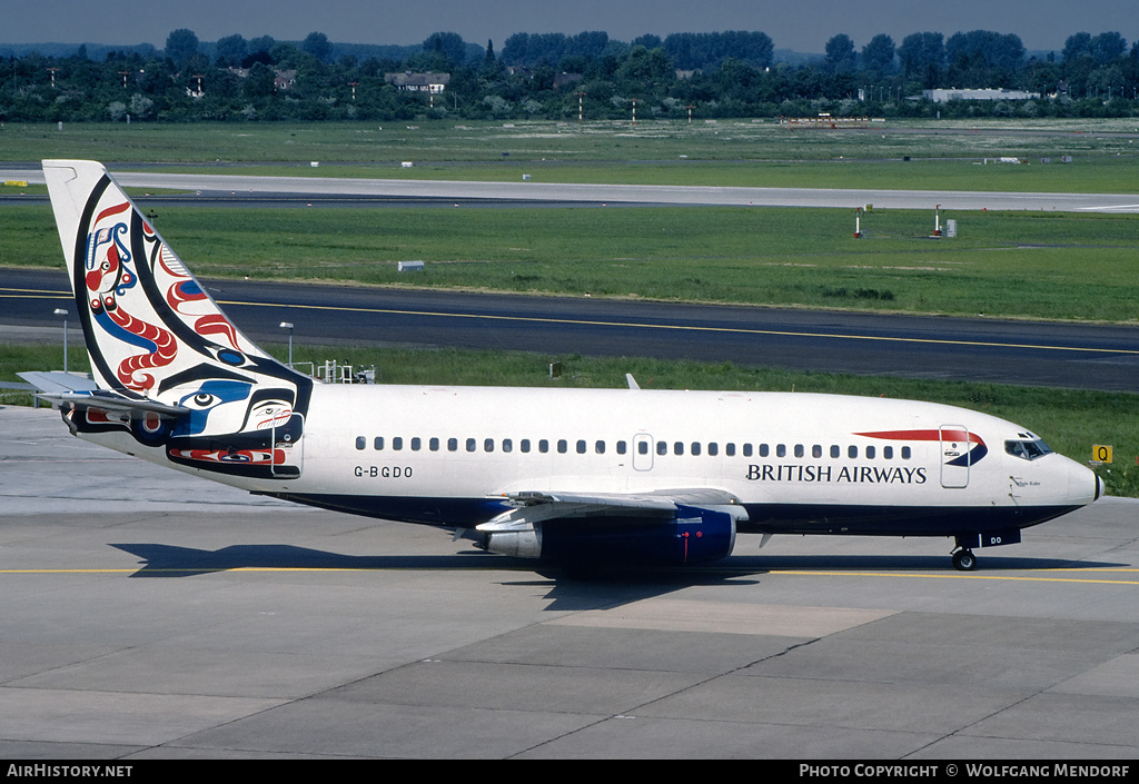 Aircraft Photo of G-BGDO | Boeing 737-236/Adv | British Airways | AirHistory.net #566074