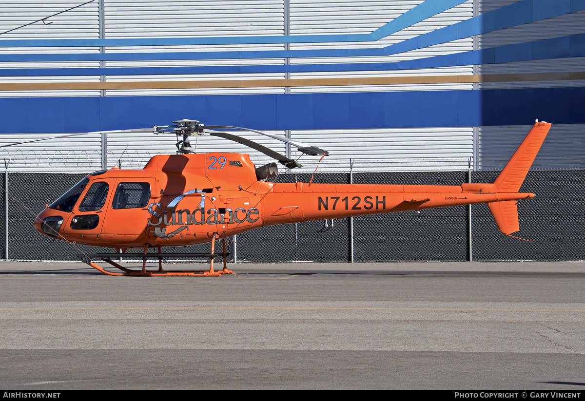 Aircraft Photo of N712SH | Eurocopter AS-350B-2 Ecureuil | Sundance Helicopters | AirHistory.net #566088
