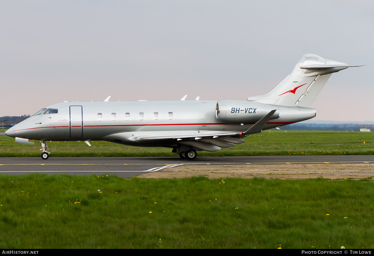 Aircraft Photo of 9H-VCX | Bombardier Challenger 350 (BD-100-1A10) | VistaJet | AirHistory.net #566089