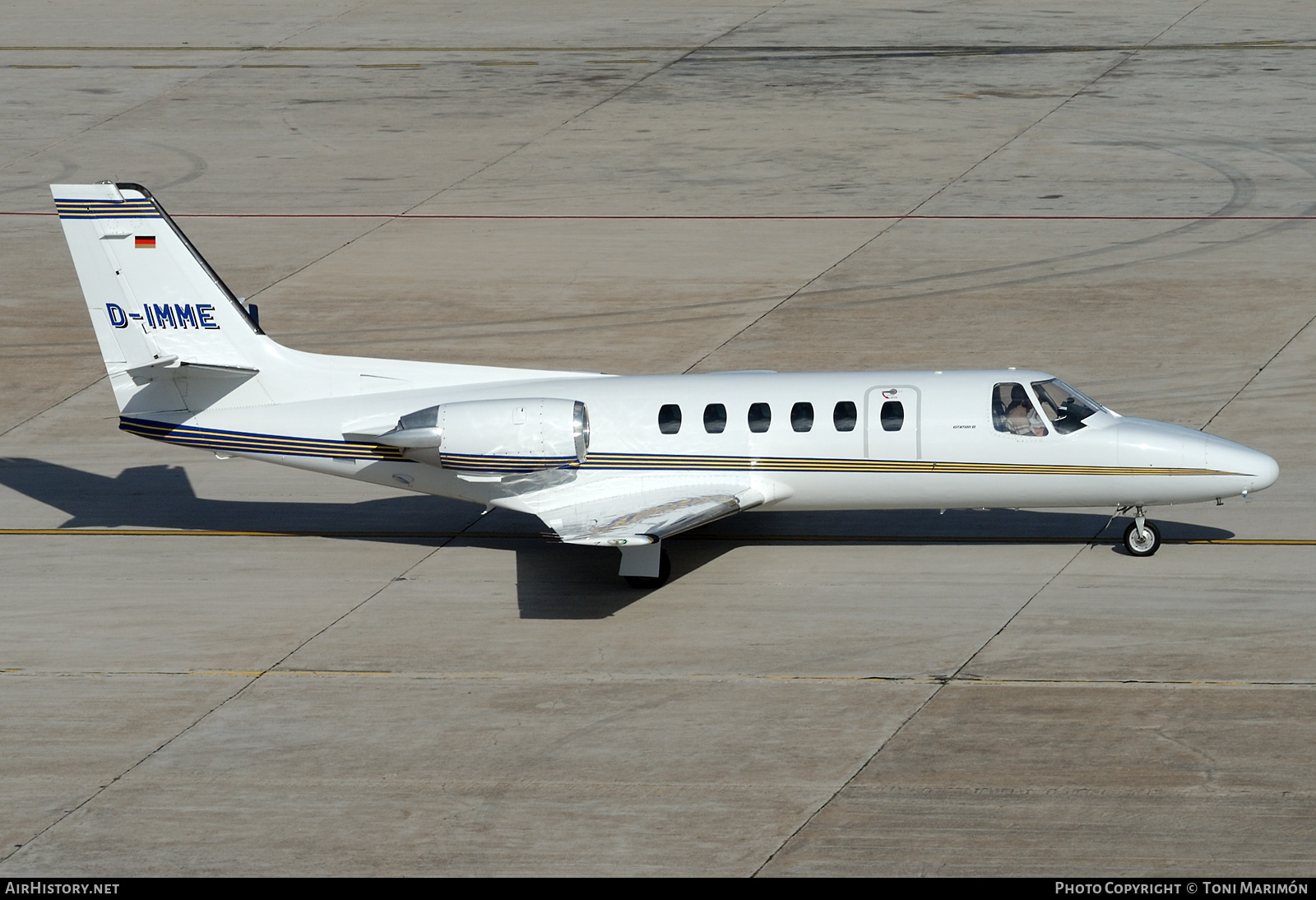 Aircraft Photo of D-IMME | Cessna 551 Citation II/SP | AirHistory.net #566090