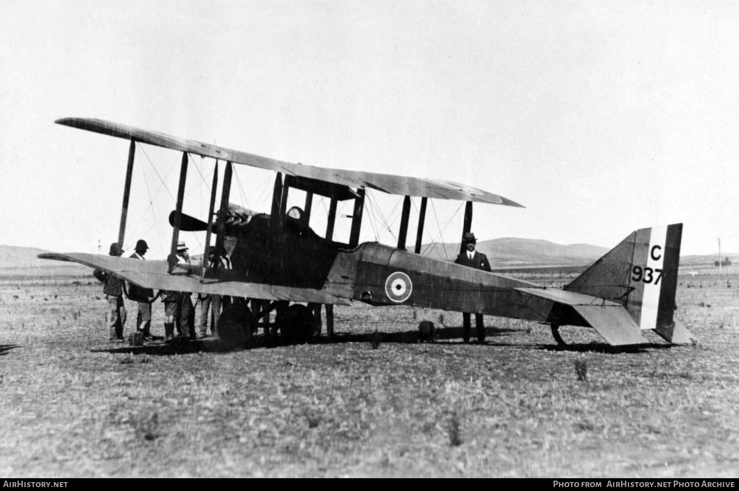 Aircraft Photo of C9374 | Airco DH-6 | Australia - Air Force | AirHistory.net #566115