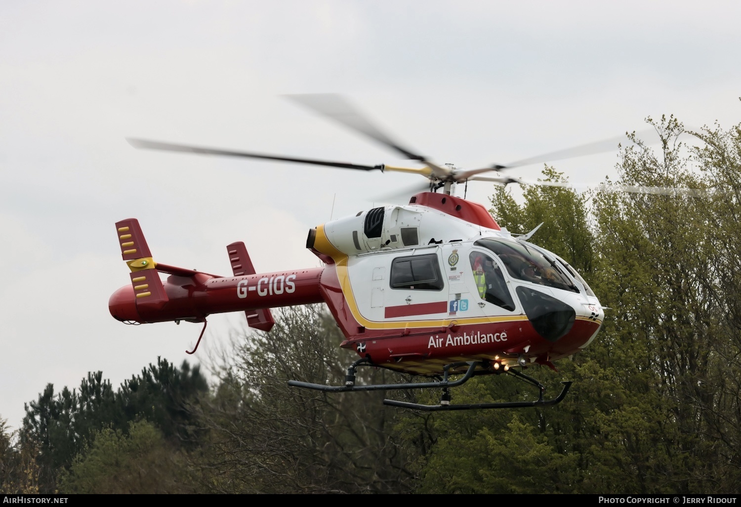 Aircraft Photo of G-CIOS | McDonnell Douglas MD-900 Explorer | Specialist Aviation Services | Essex & Herts Air Ambulance | AirHistory.net #566119