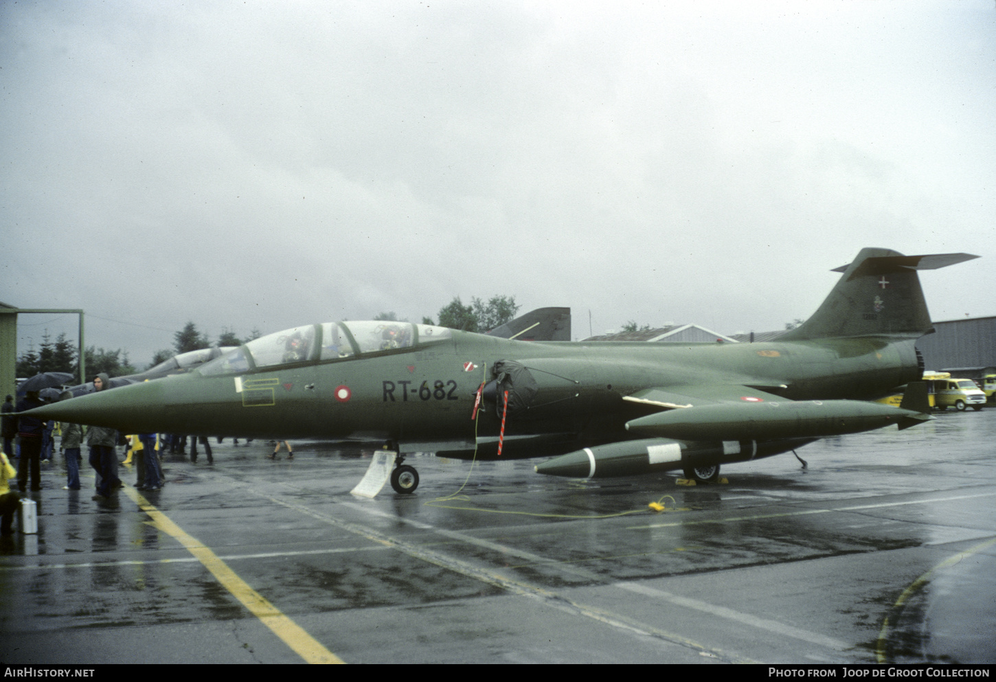 Aircraft Photo of RT-682 | Lockheed TF-104G Starfighter | Denmark - Air Force | AirHistory.net #566151