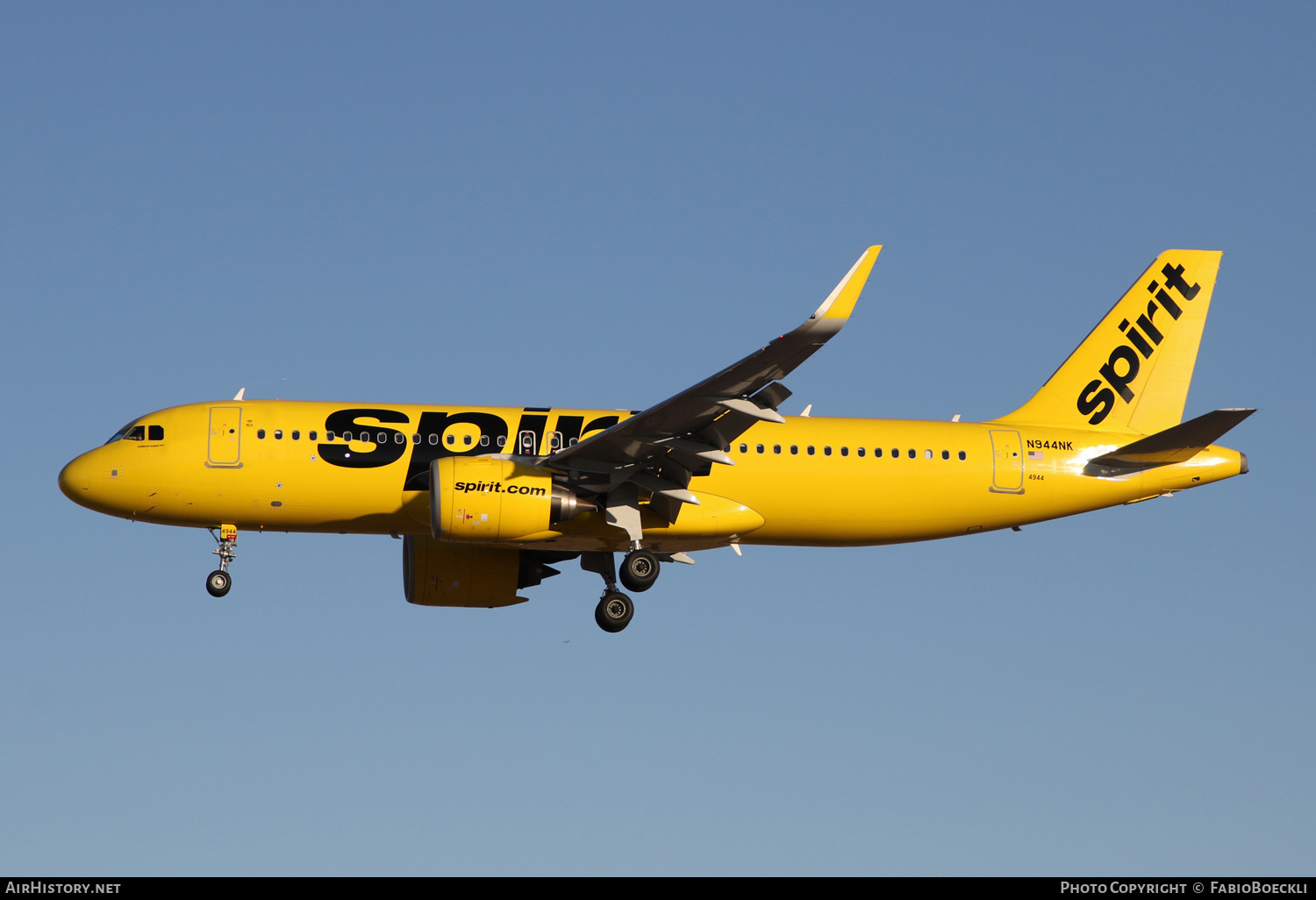 Aircraft Photo of N944NK | Airbus A320-271N | Spirit Airlines | AirHistory.net #566165