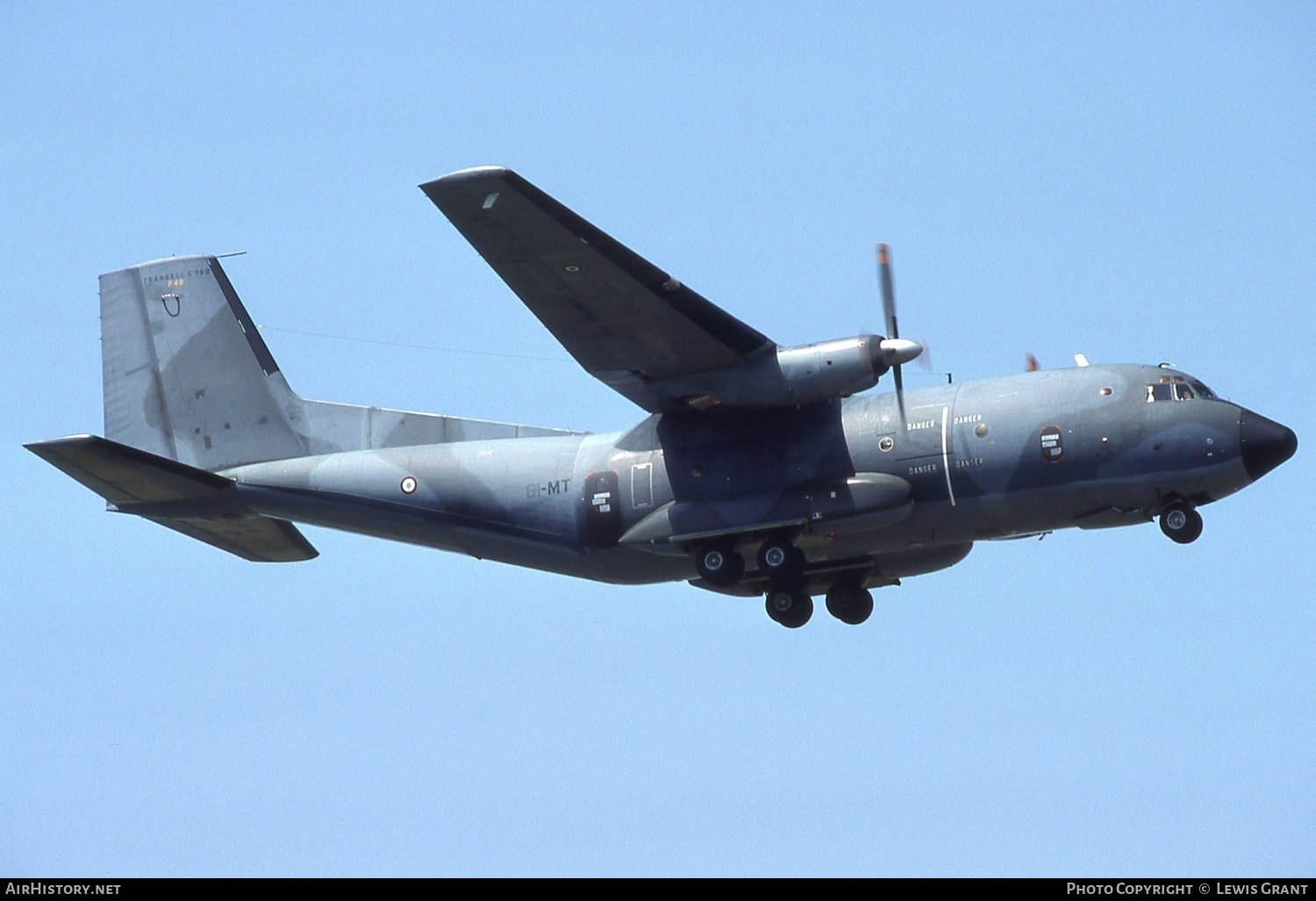 Aircraft Photo of F48 | Transall C-160F | France - Air Force | AirHistory.net #566169