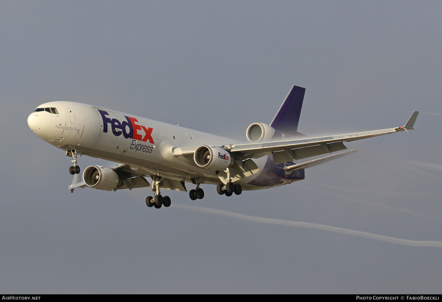Aircraft Photo of N582FE | McDonnell Douglas MD-11/F | FedEx Express - Federal Express | AirHistory.net #566174