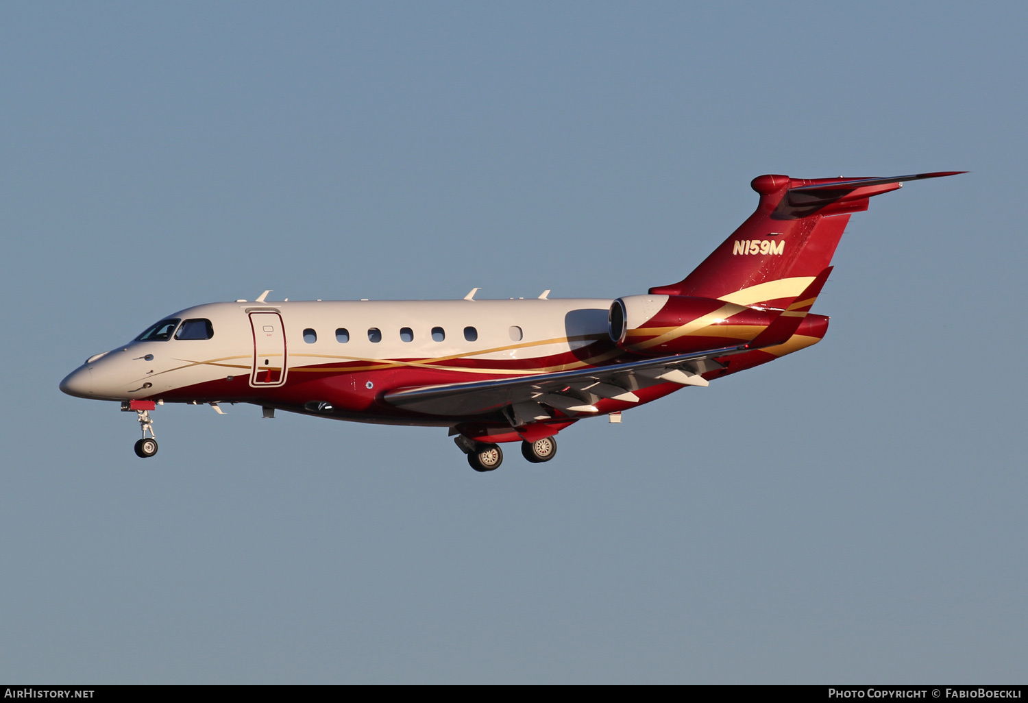 Aircraft Photo of N159M | Embraer EMB-550 Legacy 500 | AirHistory.net #566183