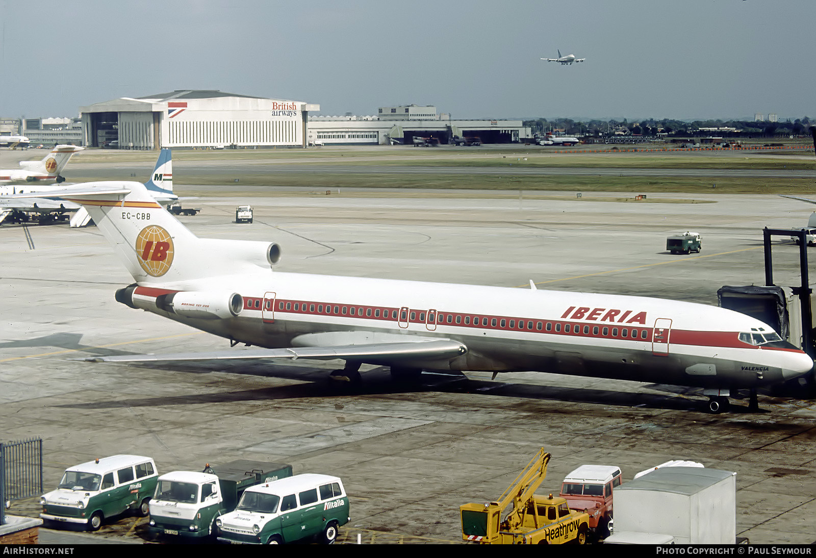 Aircraft Photo of EC-CBB | Boeing 727-256/Adv | Iberia | AirHistory.net #566192