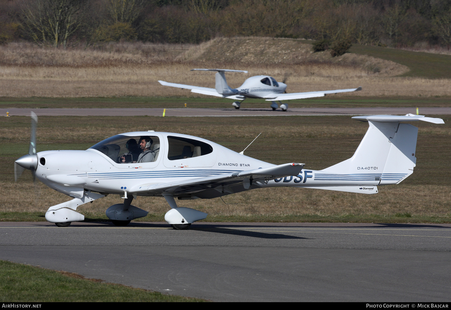 Aircraft Photo of G-CDSF | Diamond DA40D Diamond Star TDI | AirHistory.net #566194