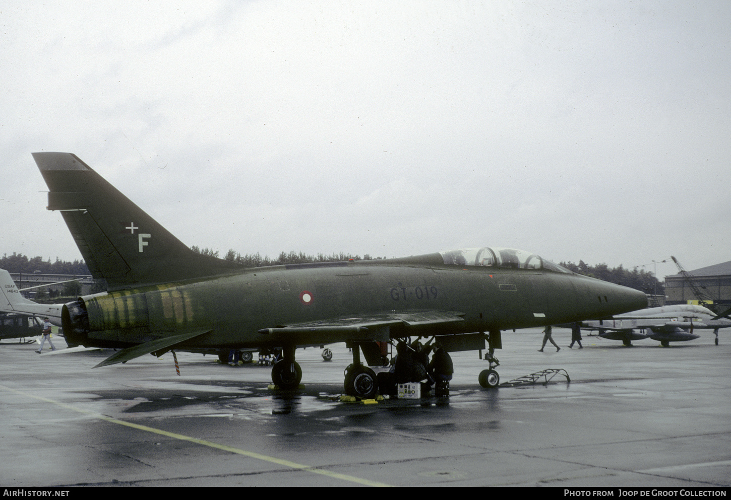 Aircraft Photo of GT-019 | North American F-100F Super Sabre | Denmark - Air Force | AirHistory.net #566202