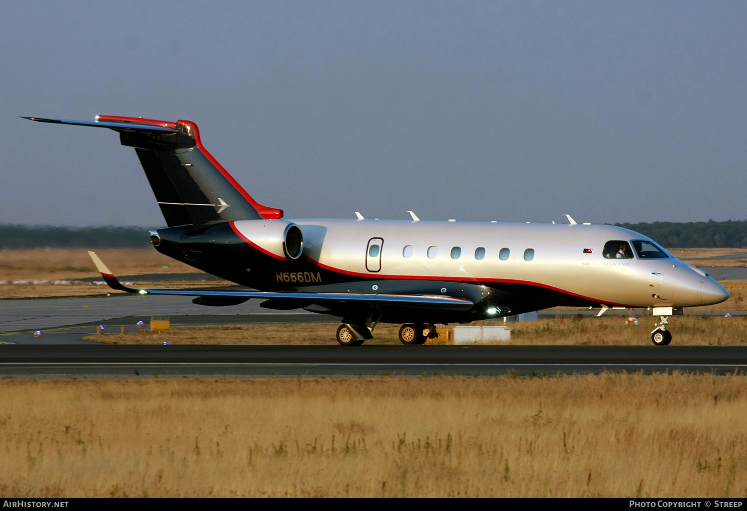 Aircraft Photo of N666DM | Embraer EMB-550 Legacy 500 | AirHistory.net #566233