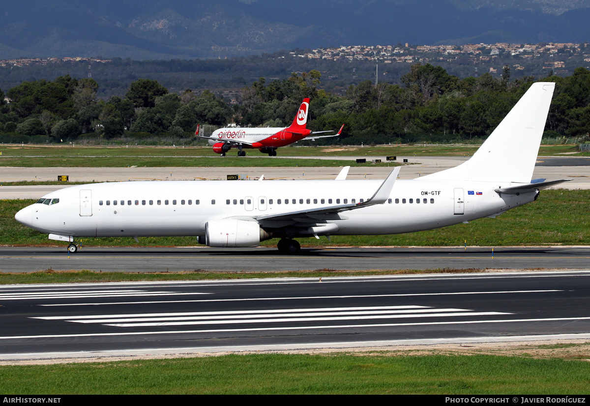 Aircraft Photo of OM-GTF | Boeing 737-86J | AirHistory.net #566237