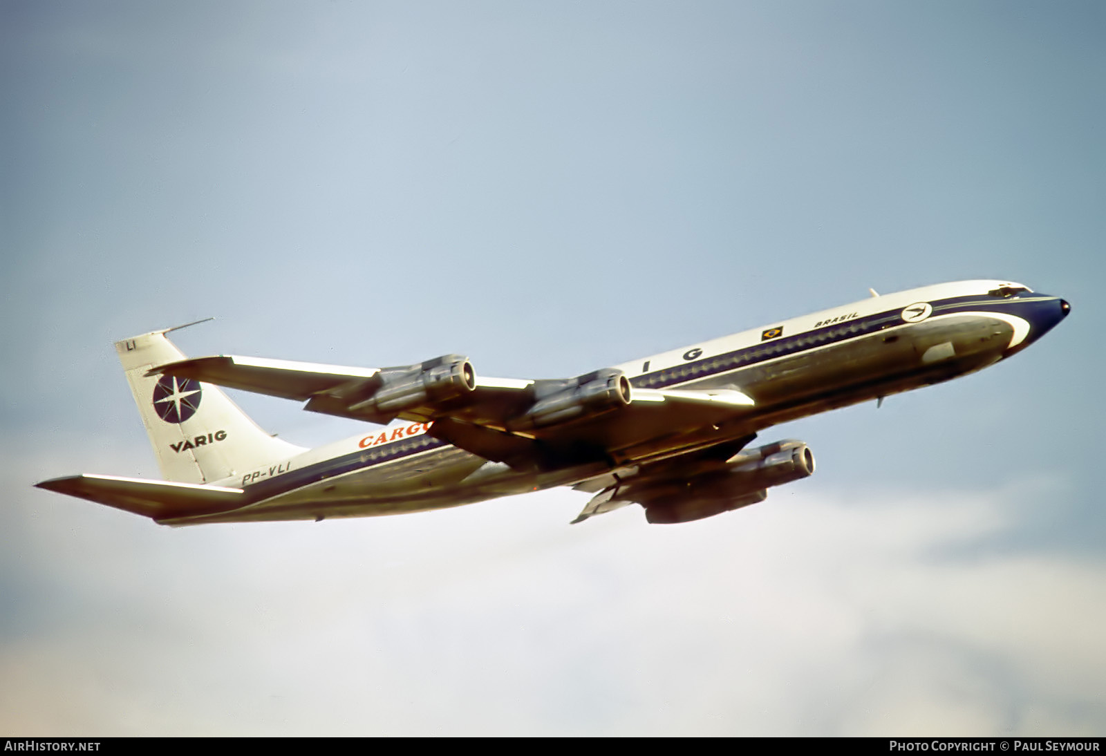Aircraft Photo of PP-VLI | Boeing 707-385C | Varig Cargo | AirHistory.net #566254