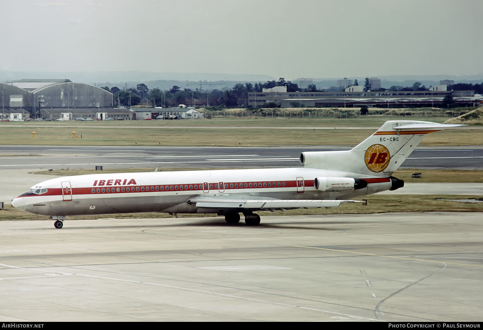 Aircraft Photo of EC-CBC | Boeing 727-256/Adv | Iberia | AirHistory.net #566258