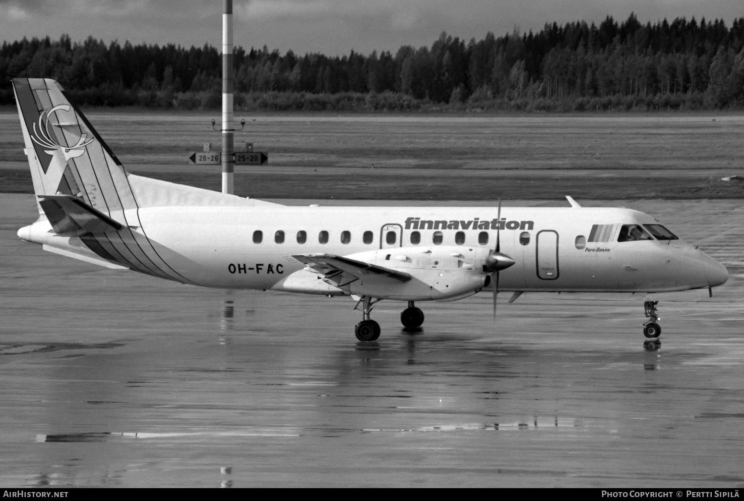 Aircraft Photo of OH-FAC | Saab-Fairchild SF-340A | Finnaviation | AirHistory.net #566260