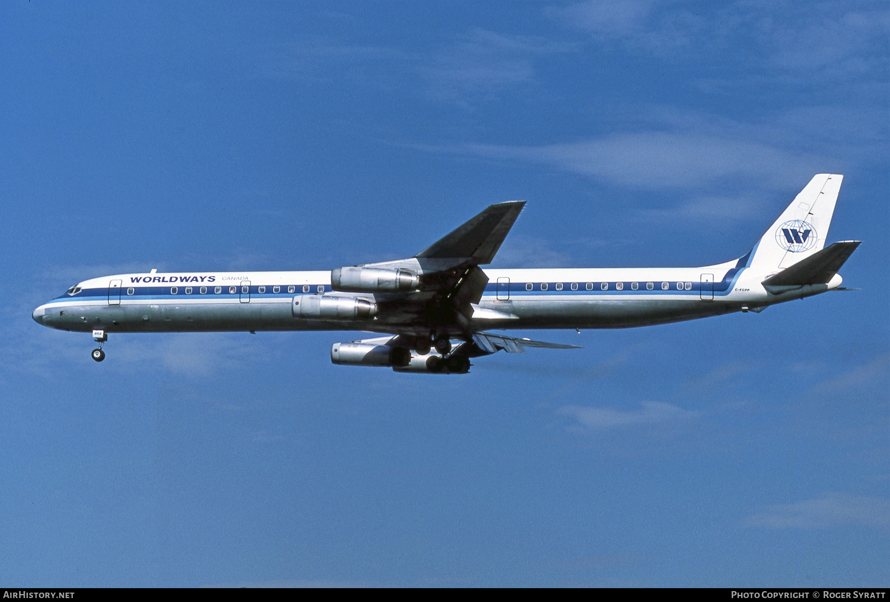 Aircraft Photo of C-FCPP | McDonnell Douglas DC-8-63 | Worldways Canada | AirHistory.net #566261
