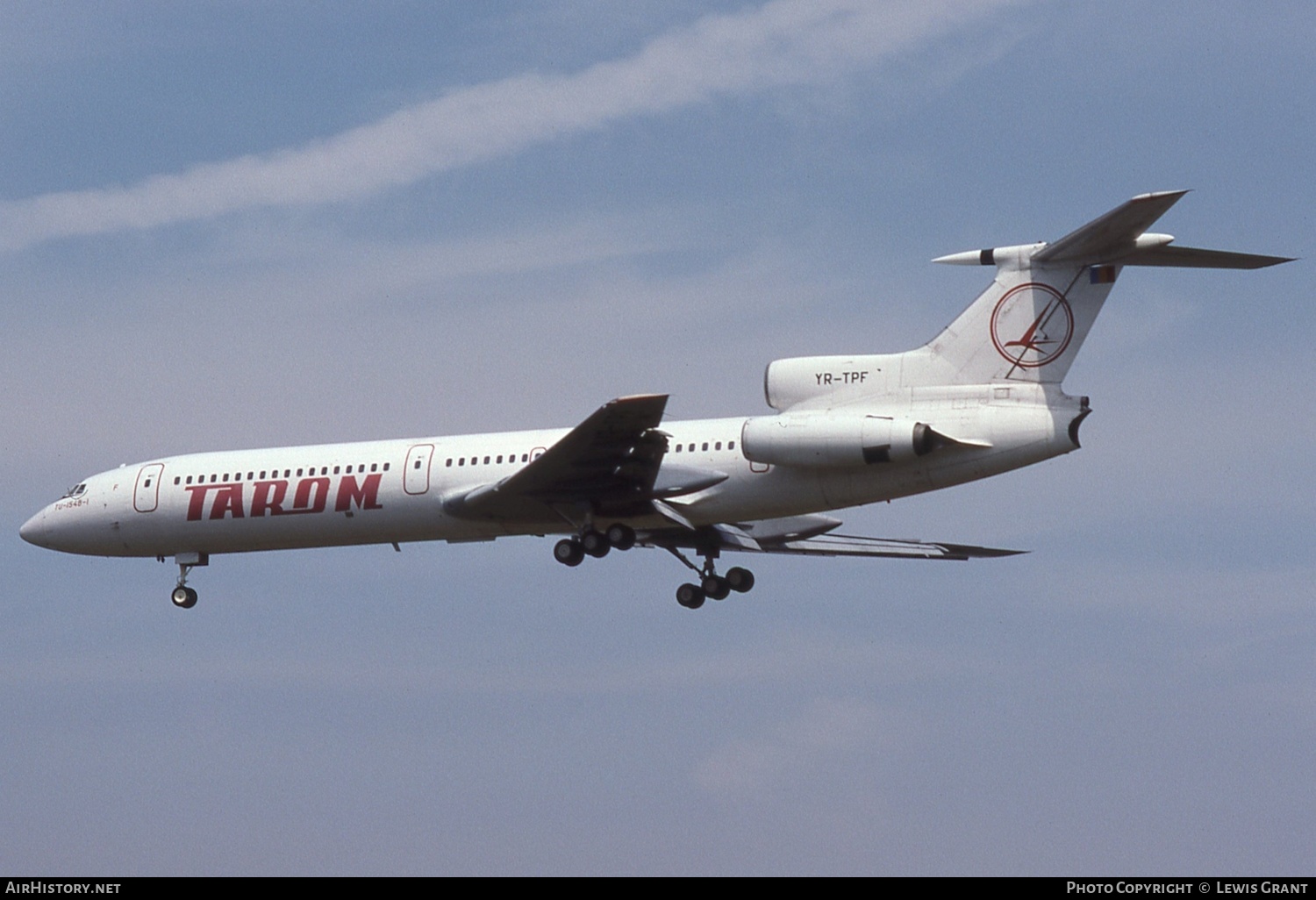 Aircraft Photo of YR-TPF | Tupolev Tu-154B-1 | TAROM - Transporturile Aeriene Române | AirHistory.net #566268