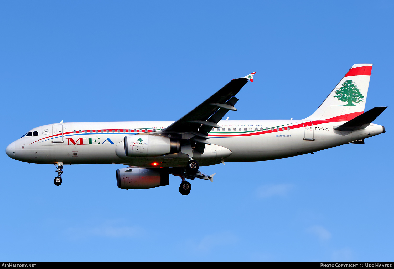 Aircraft Photo of OD-MRS | Airbus A320-232 | MEA - Middle East Airlines | AirHistory.net #566272