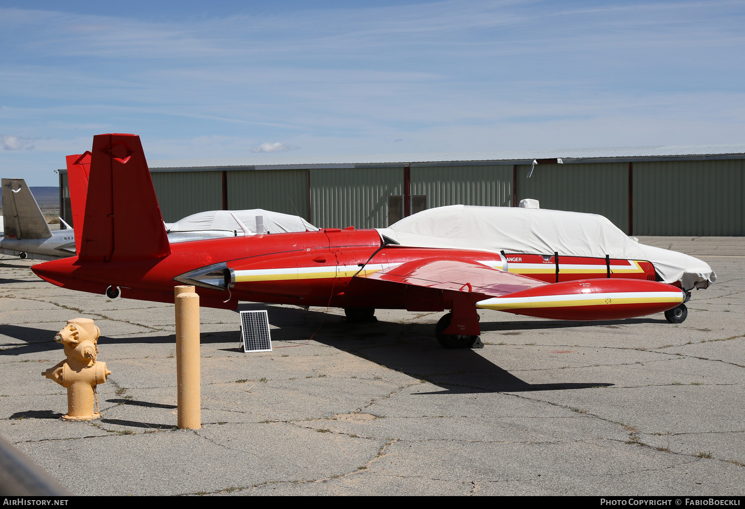 Aircraft Photo of N381JK | Fouga CM-170 Magister | AirHistory.net #566293