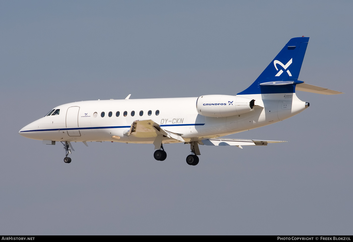 Aircraft Photo of OY-CKN | Dassault Falcon 2000 | Grundfos | AirHistory.net #566299