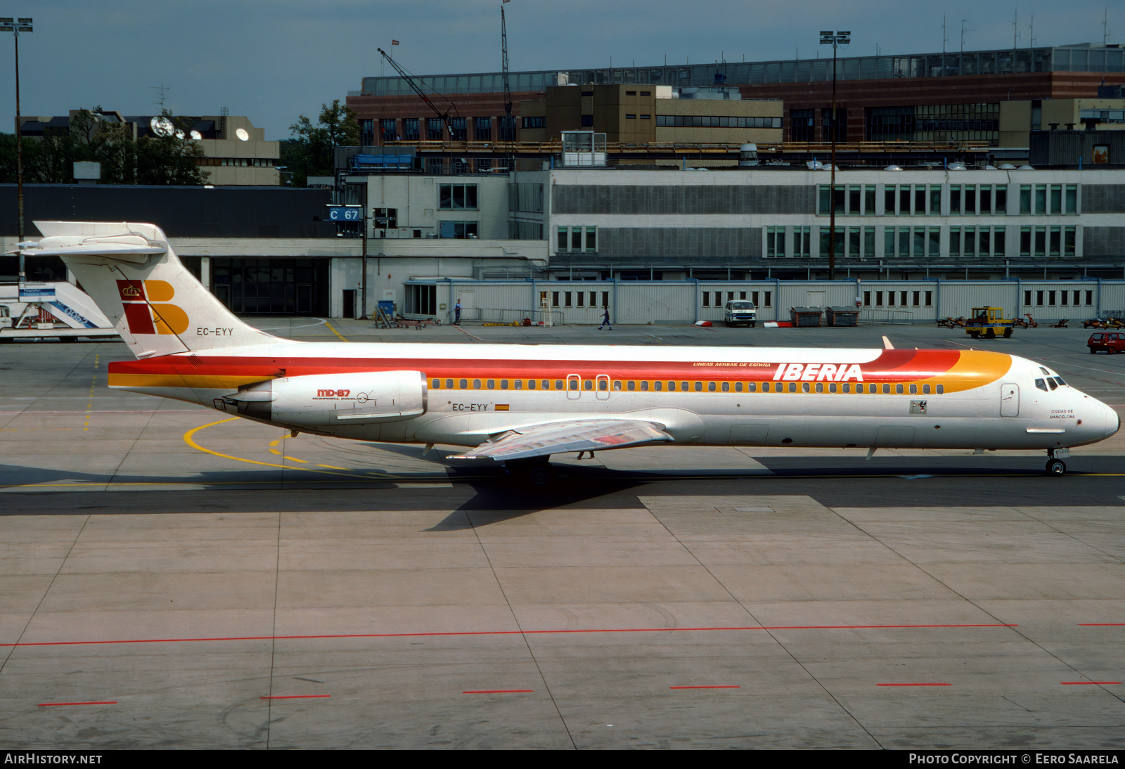 Aircraft Photo of EC-EYY | McDonnell Douglas MD-87 (DC-9-87) | Iberia | AirHistory.net #566302