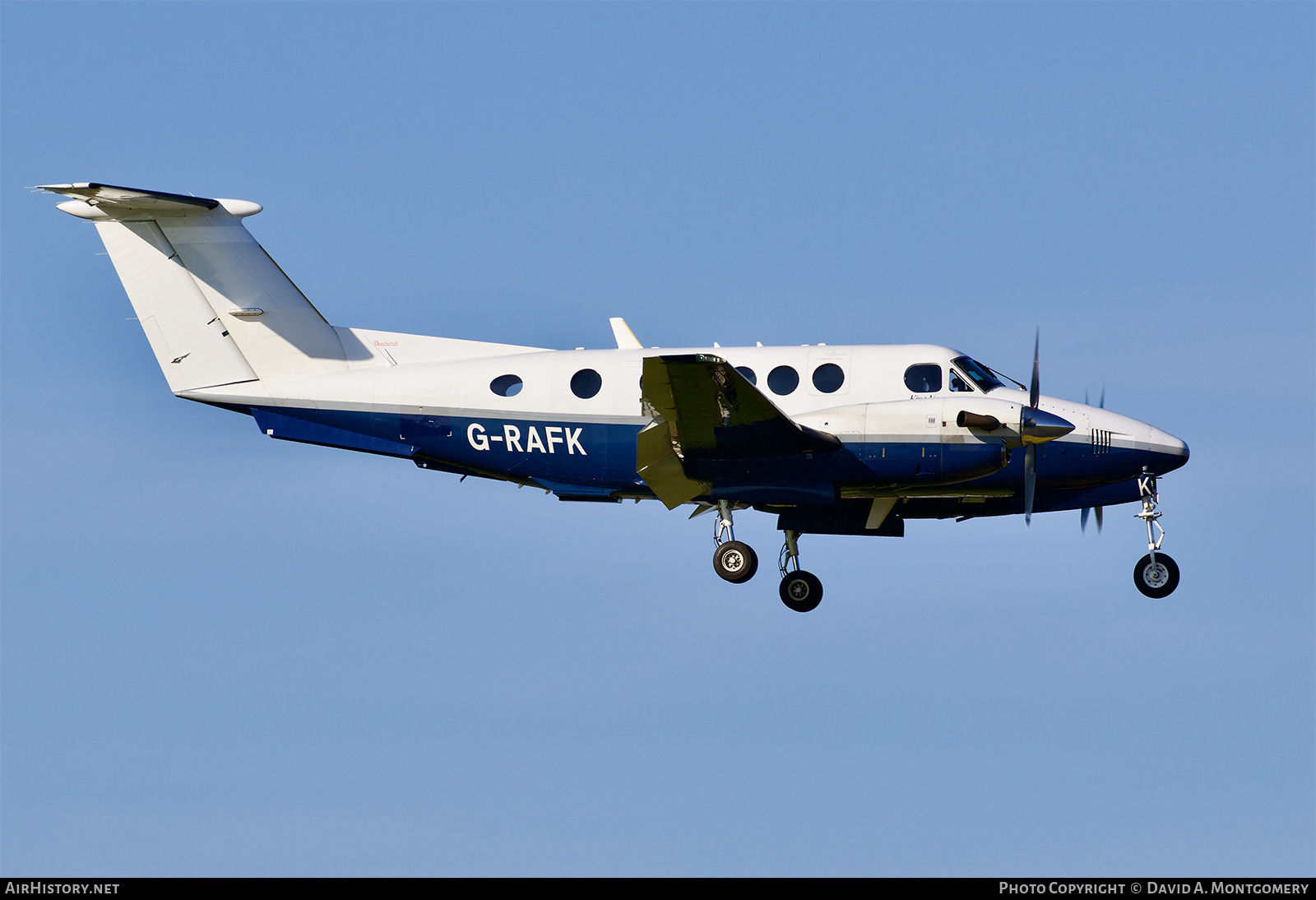 Aircraft Photo of G-RAFK | Raytheon B200 King Air | AirHistory.net #566320