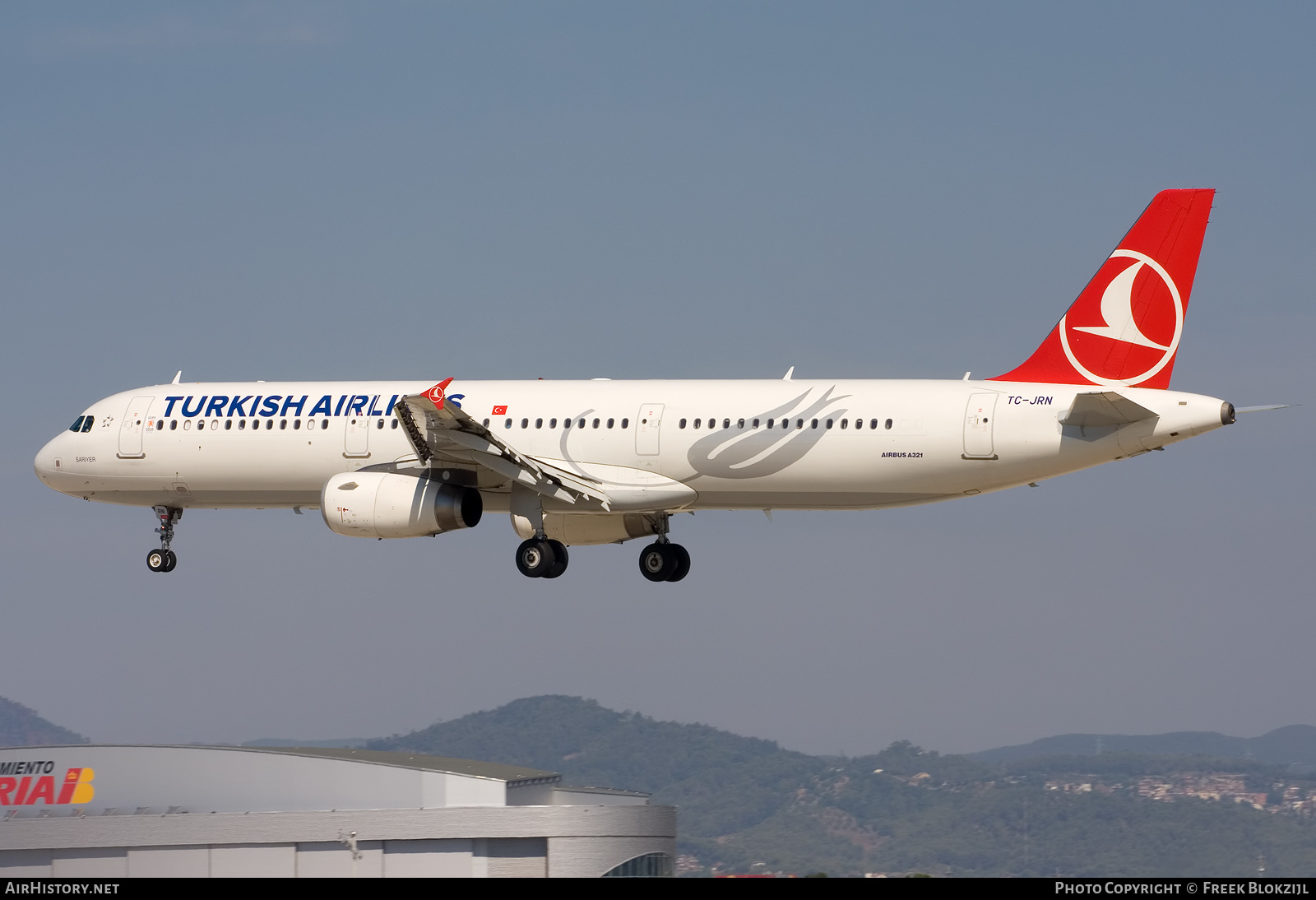 Aircraft Photo of TC-JRN | Airbus A321-231 | Turkish Airlines | AirHistory.net #566322