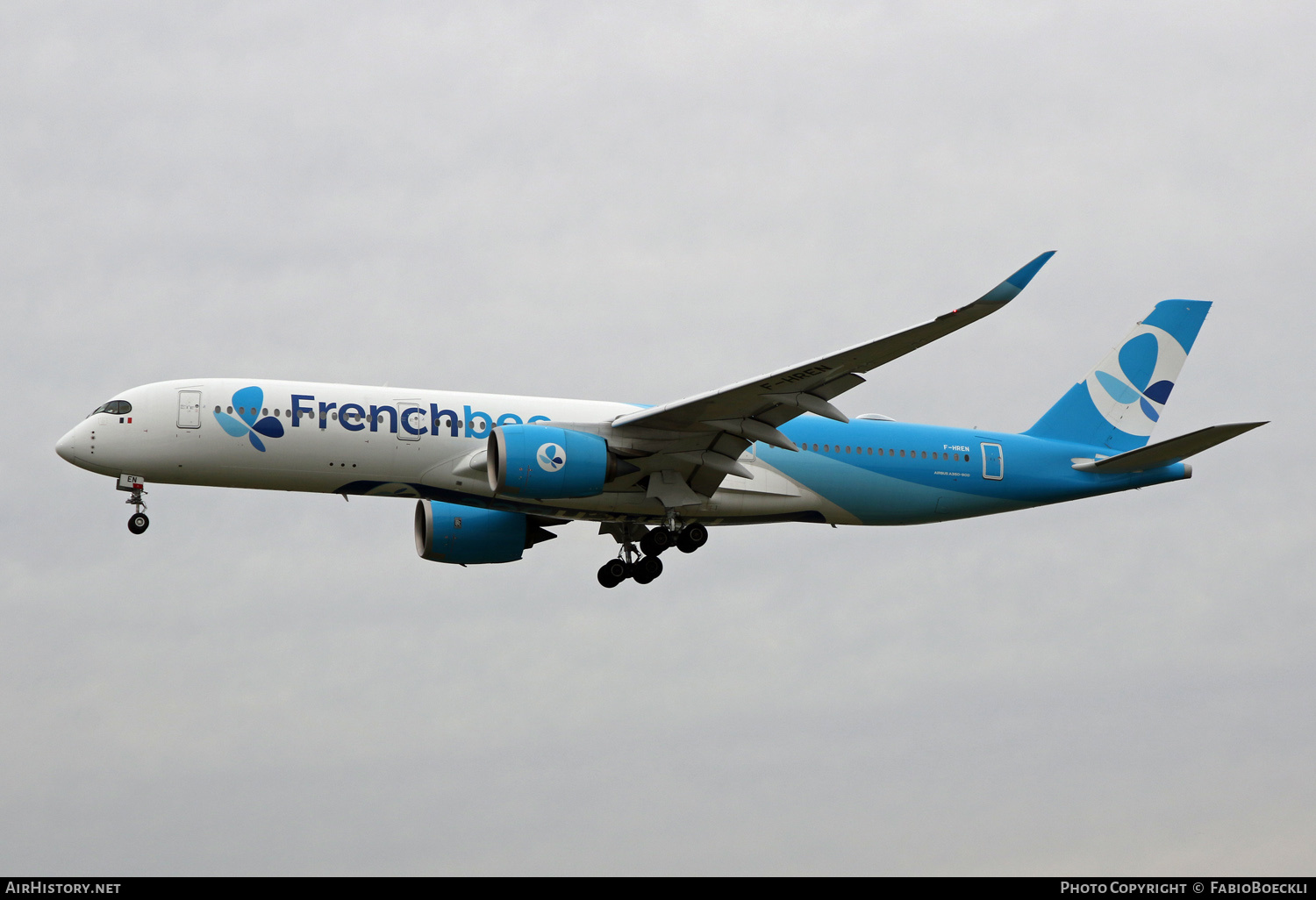 Aircraft Photo of F-HREN | Airbus A350-941 | French Bee | AirHistory.net #566324