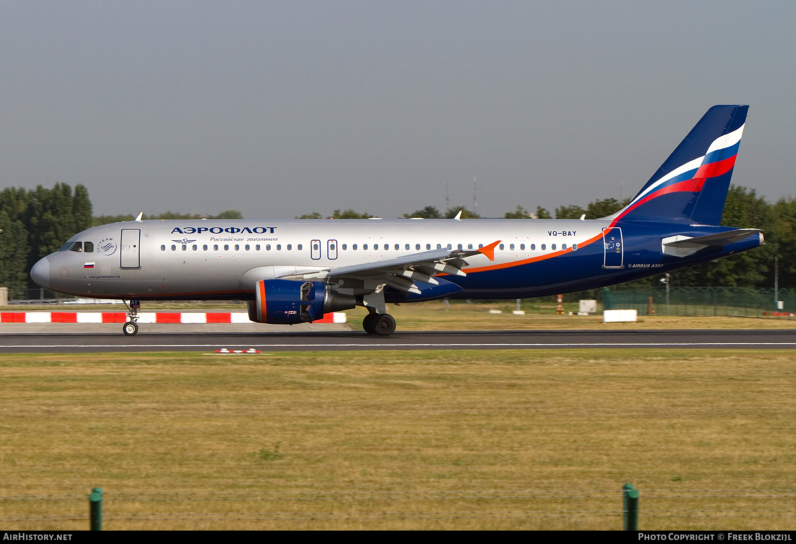 Aircraft Photo of VQ-BAY | Airbus A320-214 | Aeroflot - Russian Airlines | AirHistory.net #566325