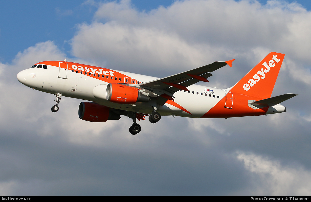 Aircraft Photo of OE-LKL | Airbus A319-111 | EasyJet | AirHistory.net #566338