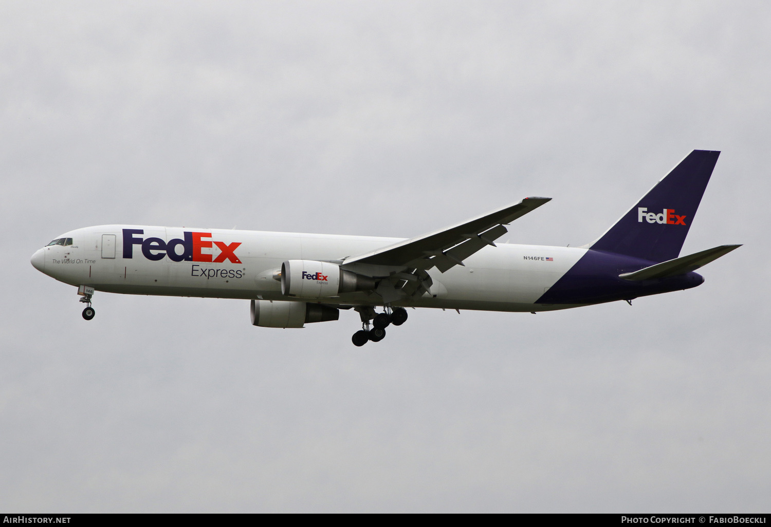 Aircraft Photo of N146FE | Boeing 767-3S2F/ER | FedEx Express | AirHistory.net #566340