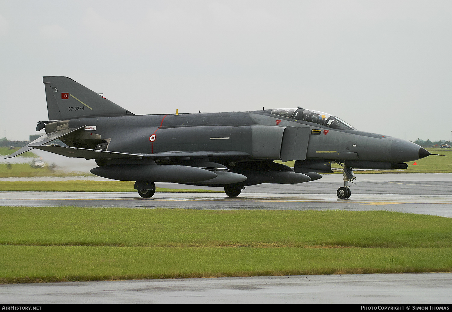 Aircraft Photo of 67-0274 | McDonnell Douglas F-4E Phantom II | Turkey - Air Force | AirHistory.net #566343