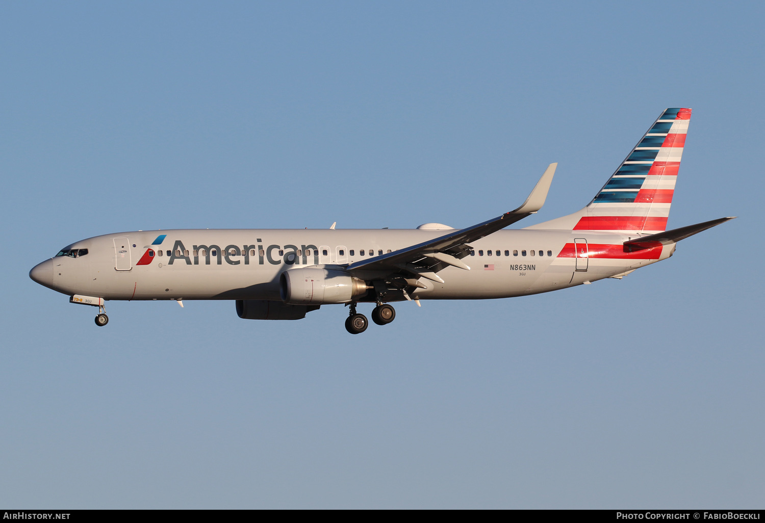 Aircraft Photo of N863NN | Boeing 737-823 | American Airlines | AirHistory.net #566345