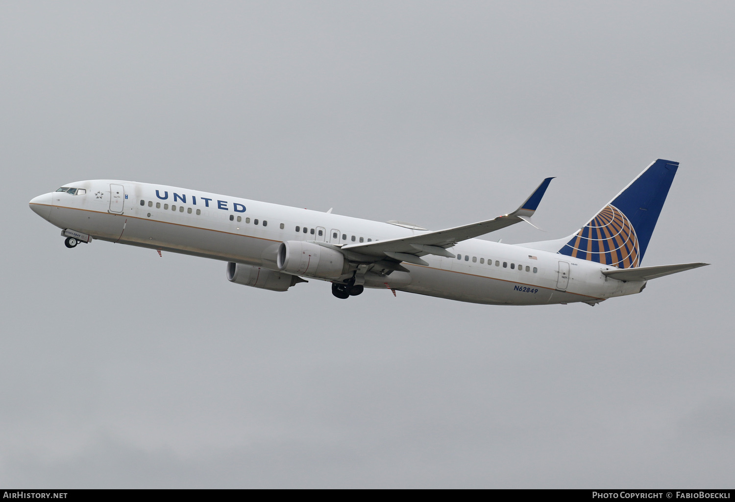 Aircraft Photo of N62849 | Boeing 737-924/ER | United Airlines | AirHistory.net #566346