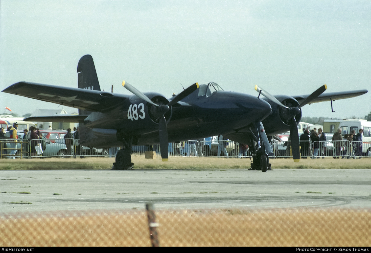 Aircraft Photo of N6178C / 80483 | Grumman F7F-3P Tigercat | USA - Air Force | AirHistory.net #566352