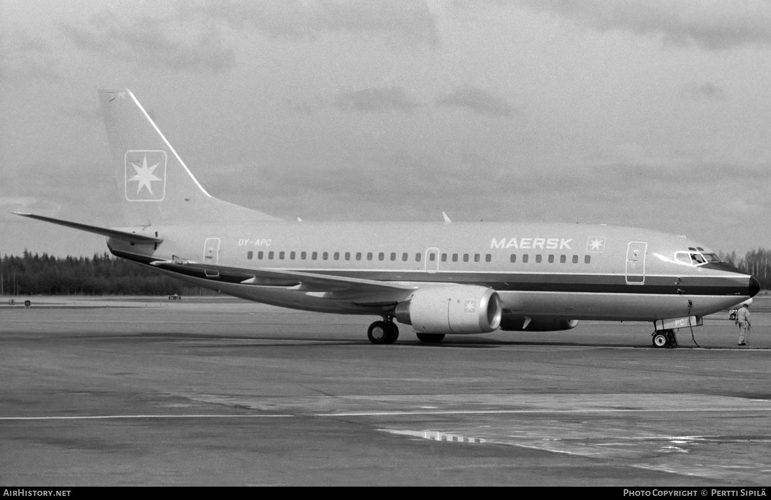 Aircraft Photo of OY-APC | Boeing 737-5L9 | Maersk Air | AirHistory.net #566357