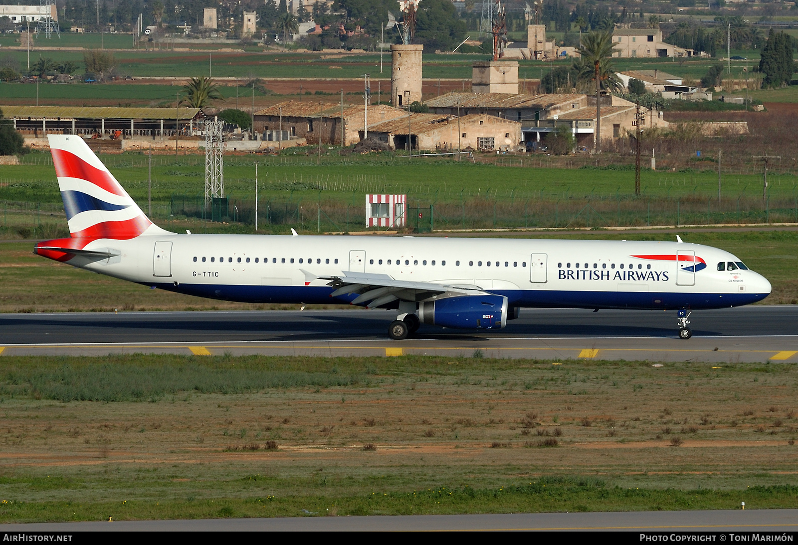 Aircraft Photo of G-TTIC | Airbus A321-231 | British Airways | AirHistory.net #566369