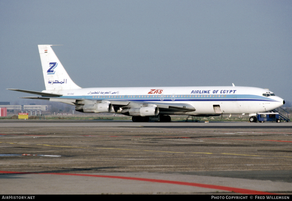 Aircraft Photo of SU-DAE | Boeing 707-338C | ZAS Airline of Egypt | AirHistory.net #566372