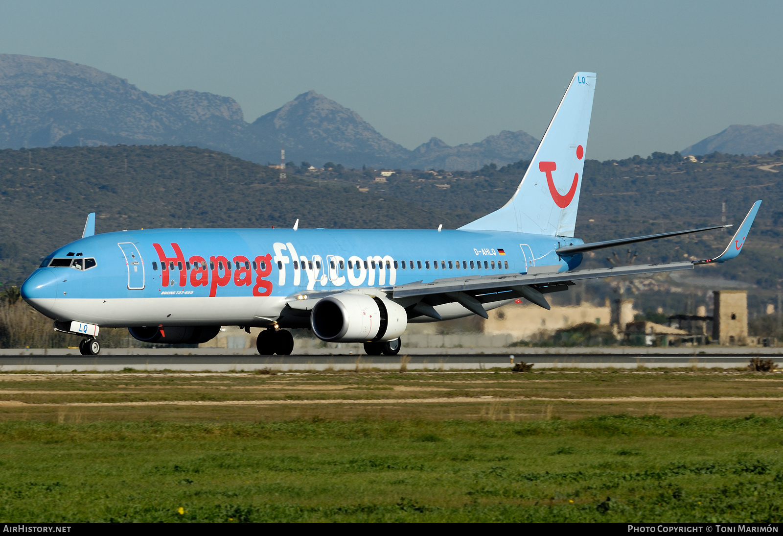 Aircraft Photo of D-AHLQ | Boeing 737-8K5 | Hapagfly | AirHistory.net #566382