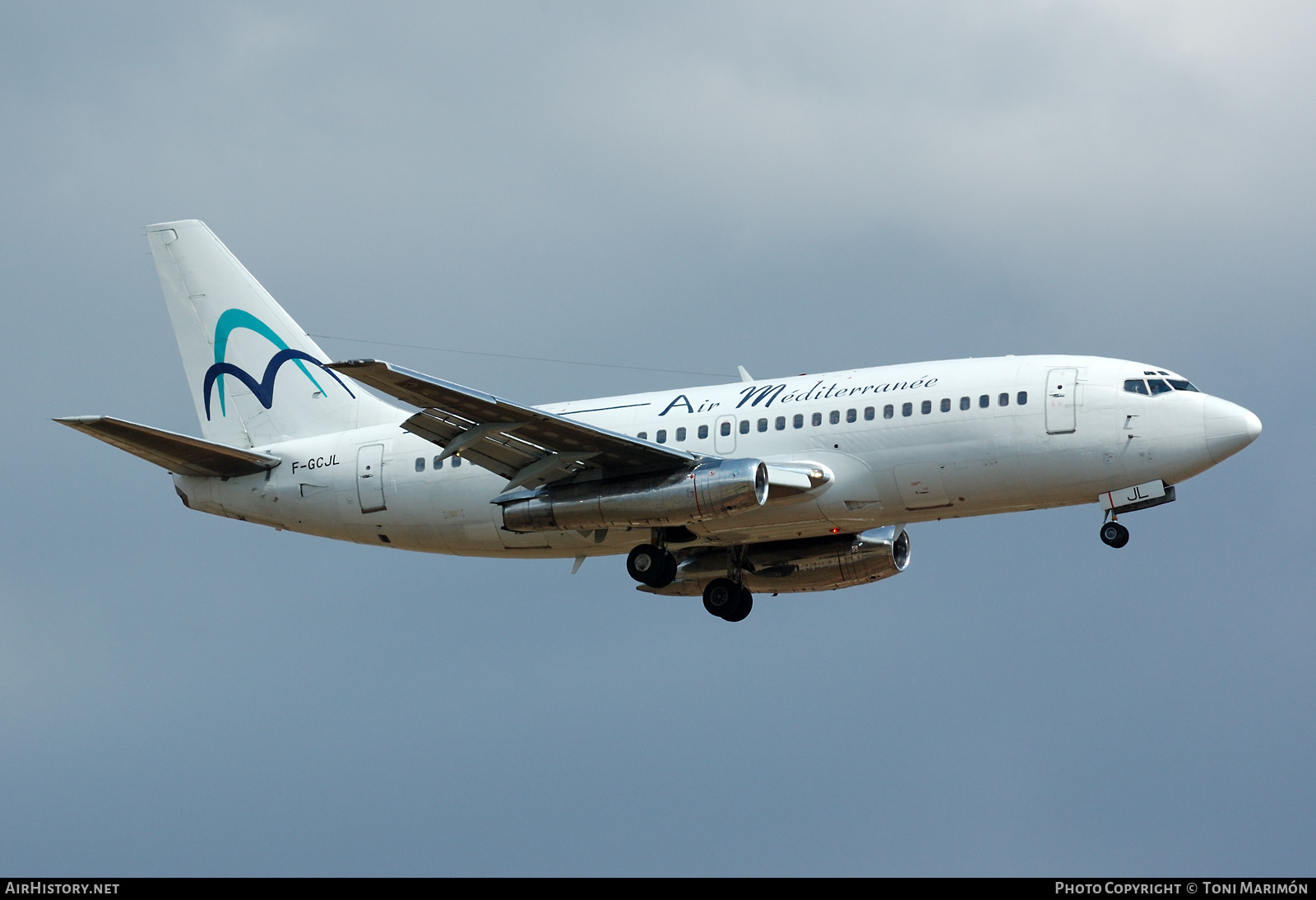 Aircraft Photo of F-GCJL | Boeing 737-222 | Air Méditerranée | AirHistory.net #566409