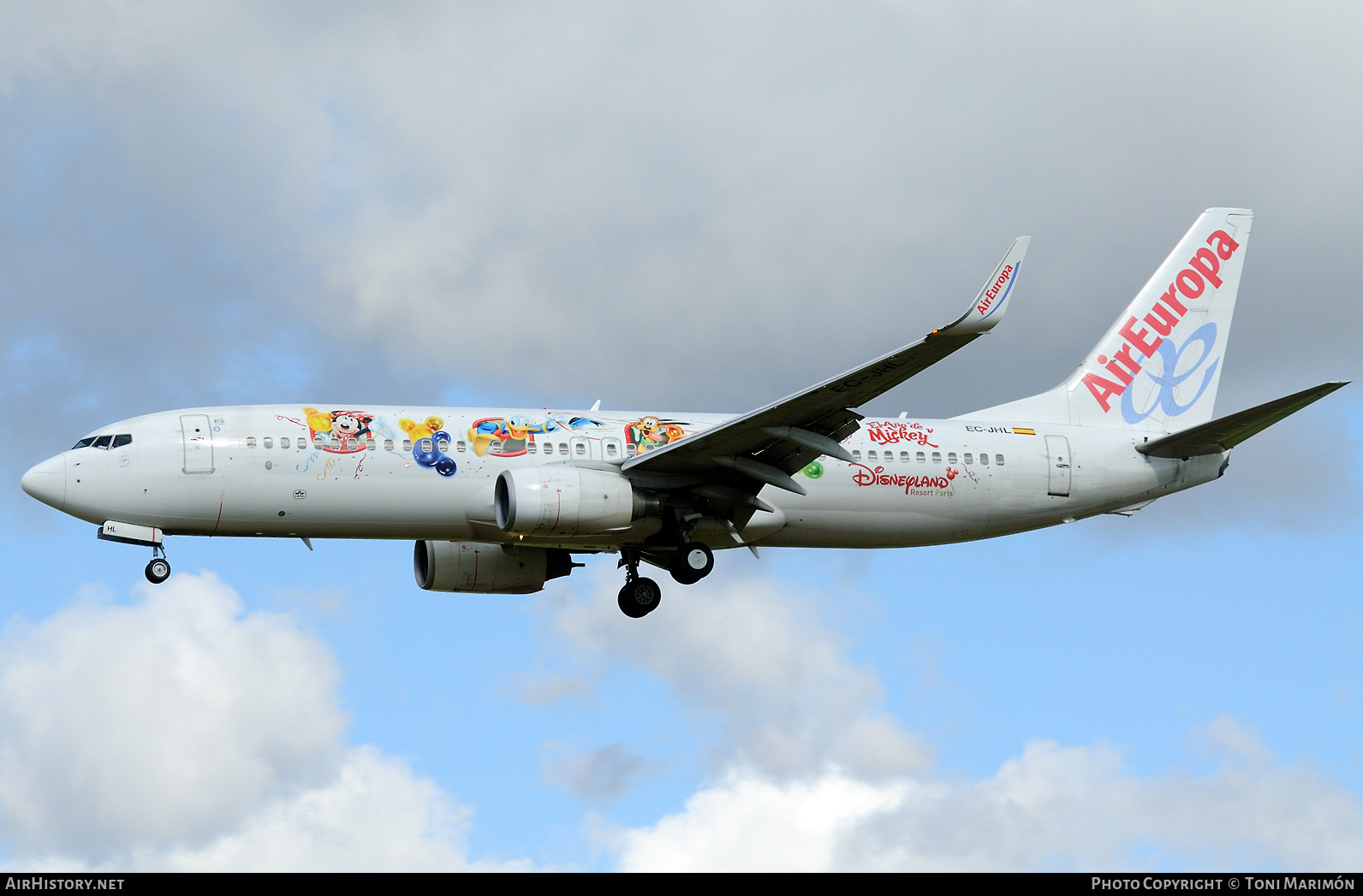 Aircraft Photo of EC-JHL | Boeing 737-85P | Air Europa | AirHistory.net #566412