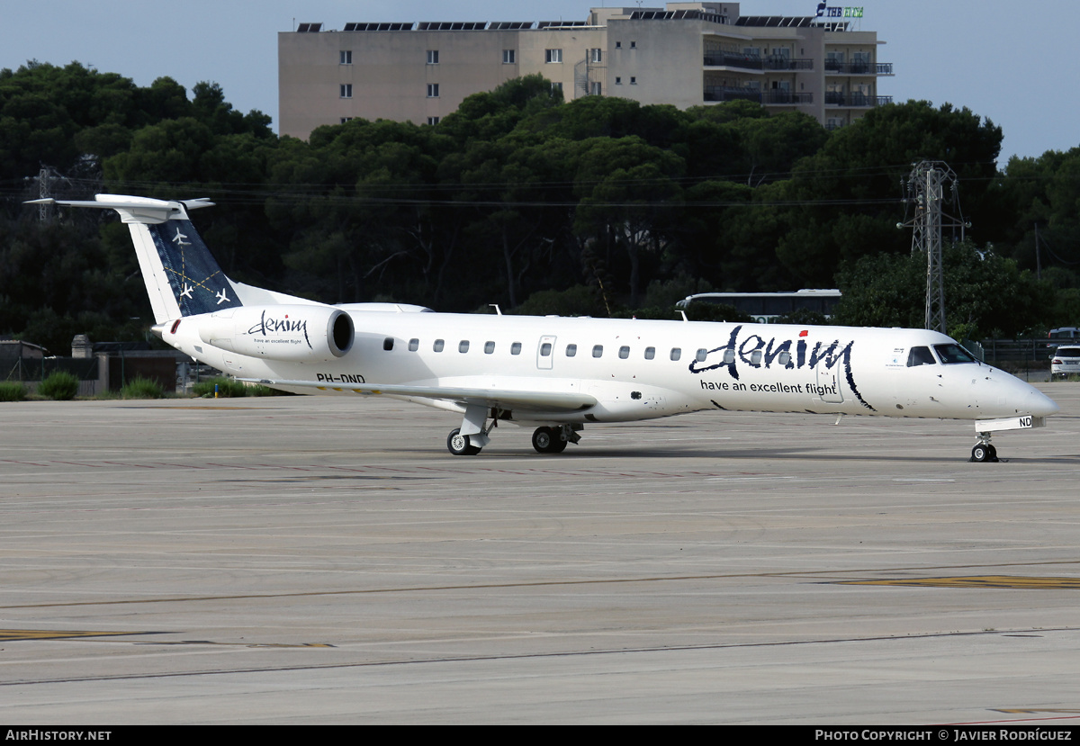 Aircraft Photo of PH-DND | Embraer ERJ-145MP (EMB-145MP) | Denim Airways | AirHistory.net #566425