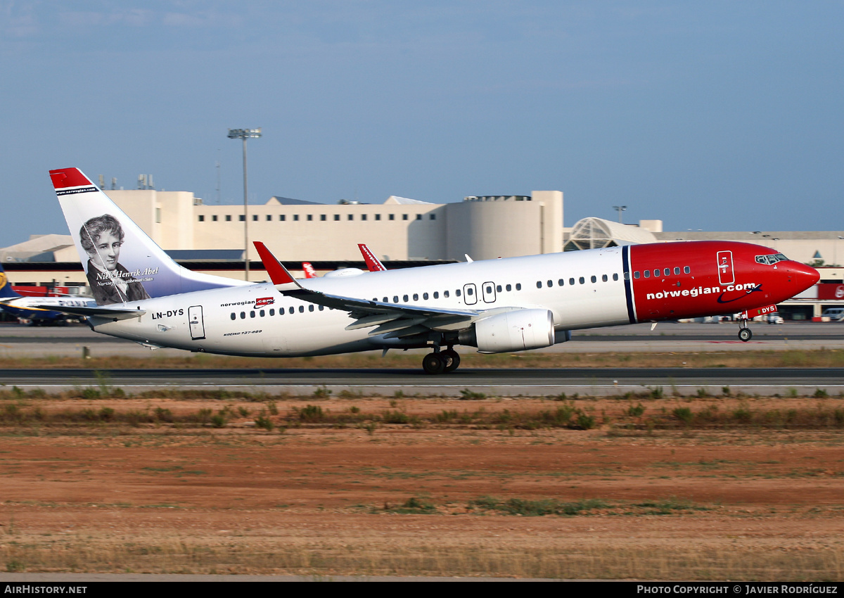 Aircraft Photo of LN-DYS | Boeing 737-8JP | Norwegian | AirHistory.net #566432