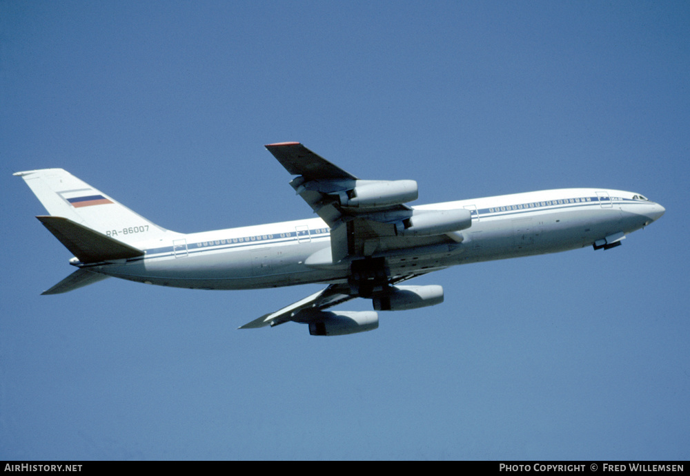 Aircraft Photo of RA-86007 | Ilyushin Il-86 | Aeroflot | AirHistory.net #566451