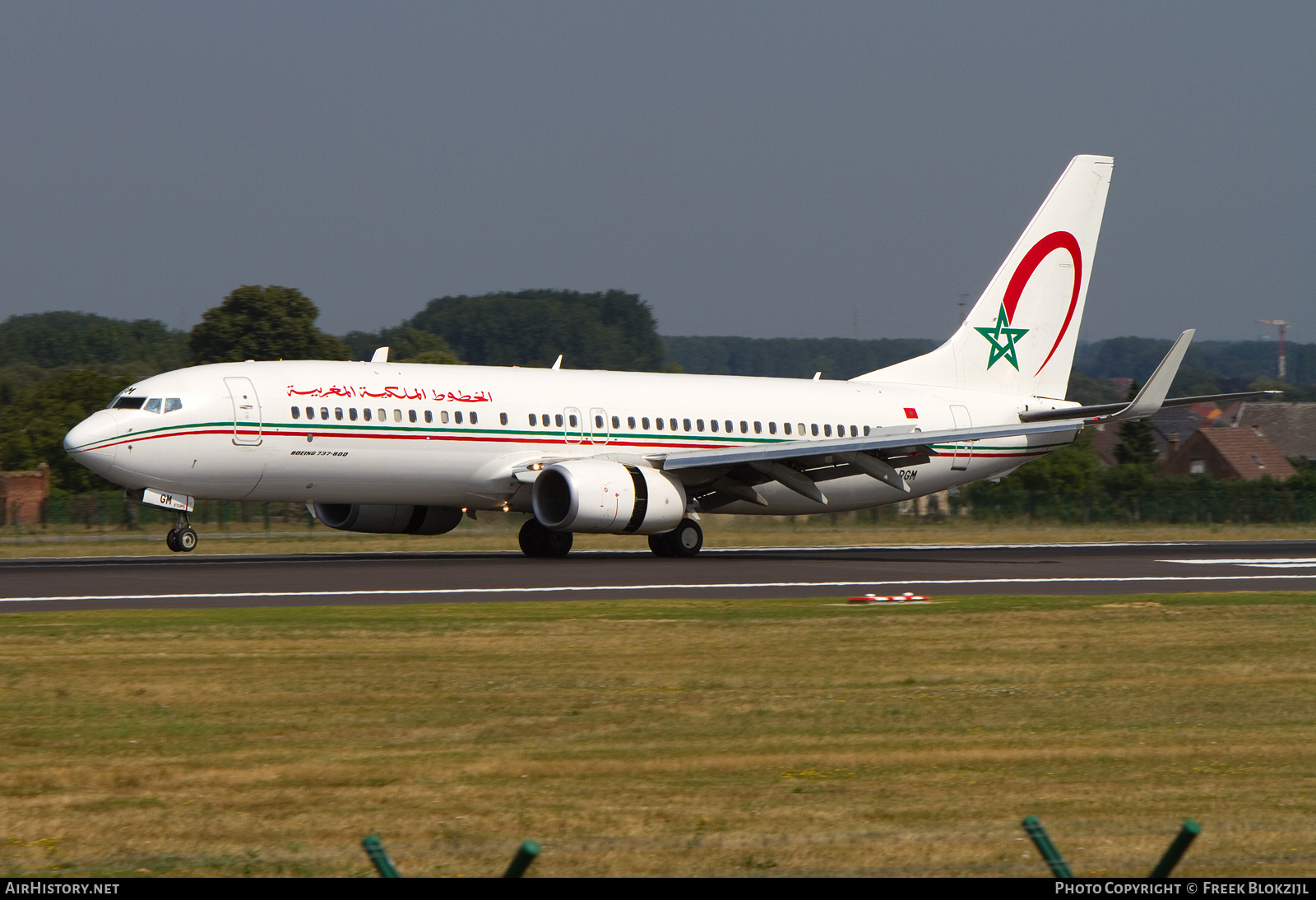 Aircraft Photo of CN-RGM | Boeing 737-8B6 | Royal Air Maroc - RAM | AirHistory.net #566456