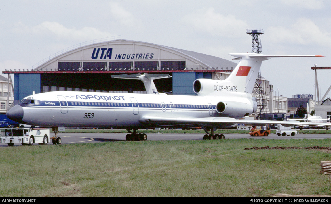 Aircraft Photo of CCCP-85479 | Tupolev Tu-154B-2 | Aeroflot | AirHistory.net #566458