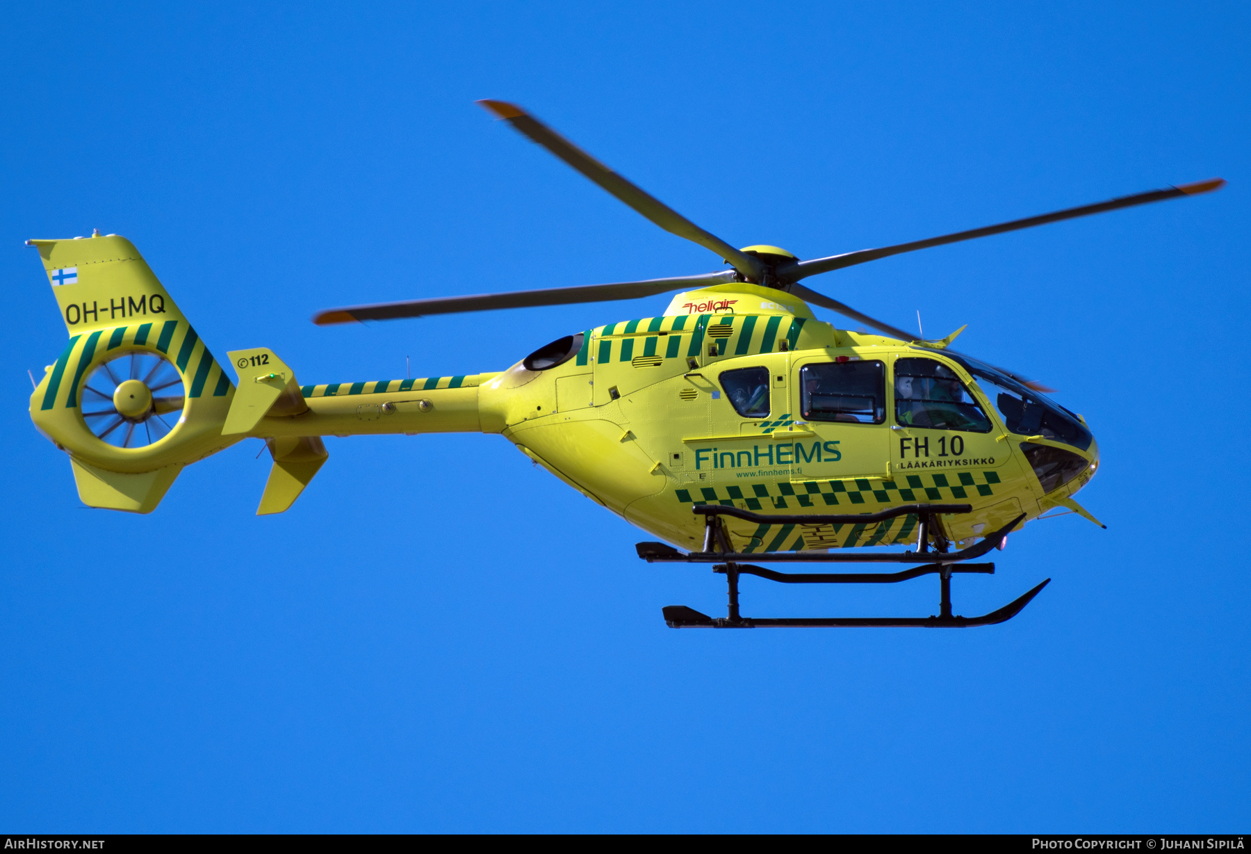 Aircraft Photo of OH-HMQ | Eurocopter EC-135P-2+ | FinnHEMS | AirHistory.net #566468